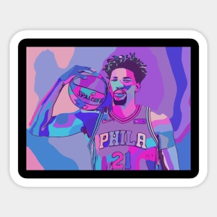 Trippy Embiid Sticker